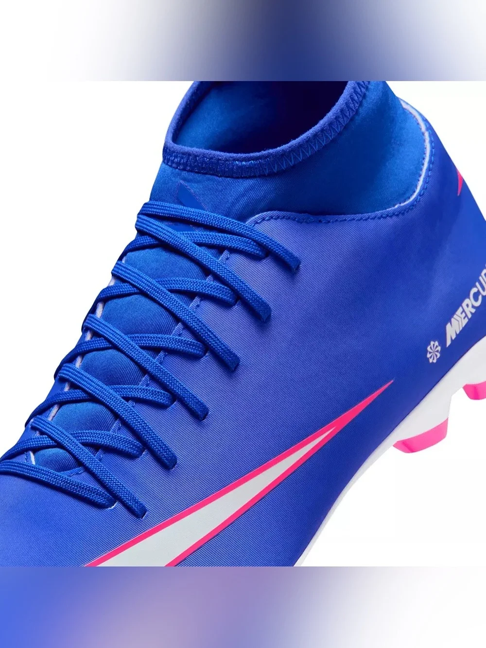 NEW Nike Mercurial Superfly 10 Club FG/MG Soccer Cleats Racer Blue M 6.5 W 8
